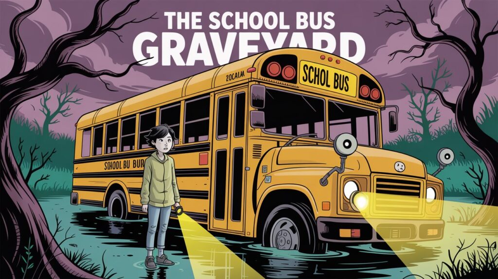 school bus graveyard webtoon