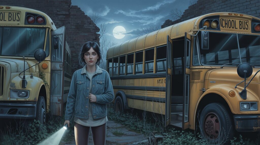 school bus graveyard webtoon